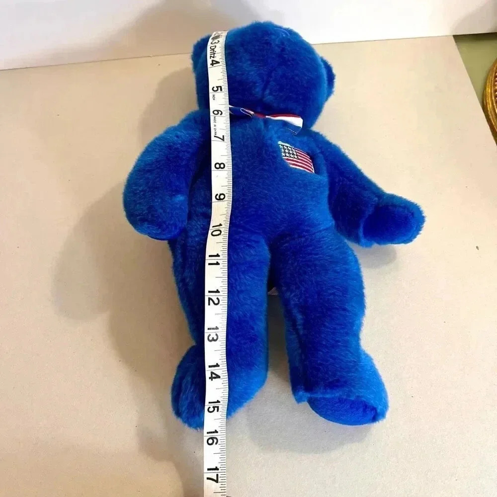 Ty Beanie Buddy 2004 John (Adams) The Bear Plush Stuffed Animal - Picture 9 of 12